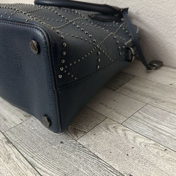 Michael Kors Adele Studded Leather Dome Bag - Picture 9 of 15